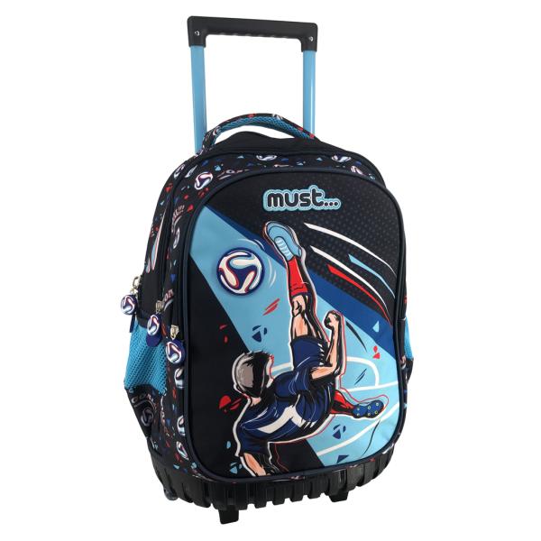 Salveque con Rodines Must 34X20X44 cm 3 Compart Goal