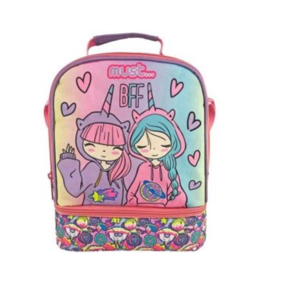 Lonchera Must Yummy 22X16X28 cm Isotérmica, Mejores Amigos Para Siempre (Bff)