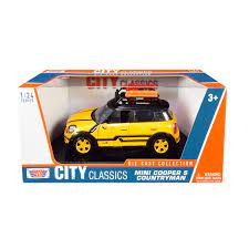 Carro 1:24 Mini Cooper S Countryman Amarillo 3a+