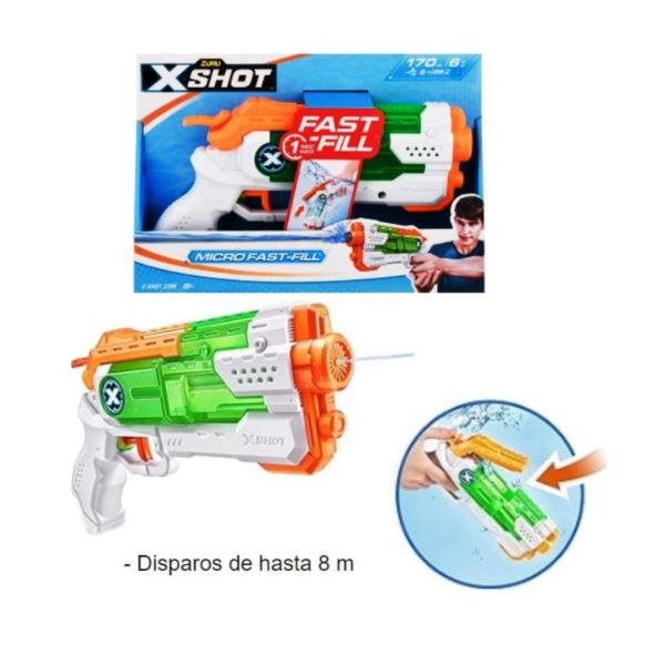 Lanzador X-Shot de Agua Micro Fast-Fill 5a+