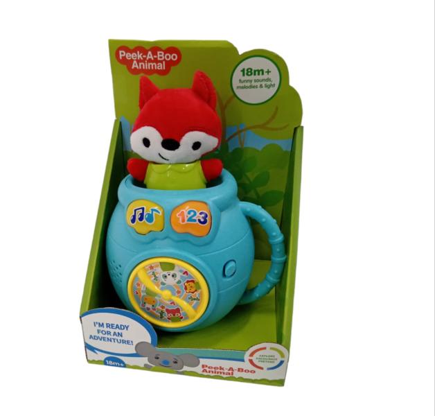 Zorro Peek-A-Boo 18m+c/ Luz y Sonidos (450324)