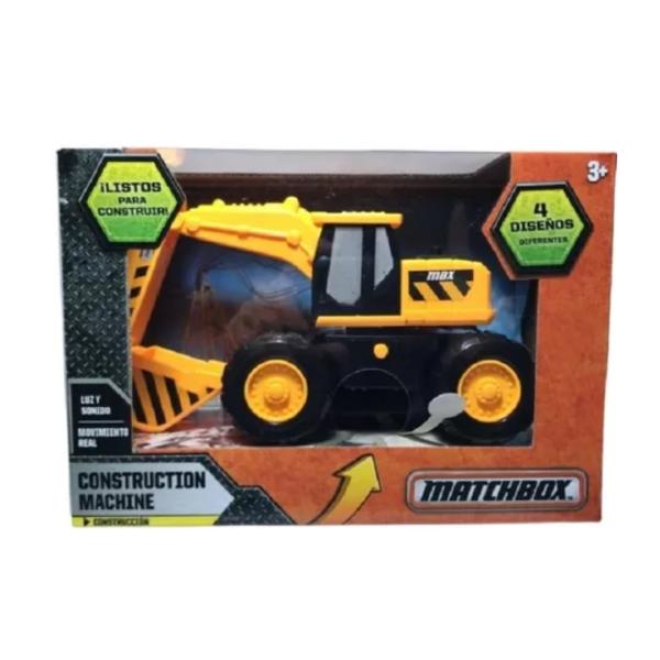 Vehículos Matchbox de Friccíon Ciudad de Constructor C/Luz Sonido Surt/3 3a+