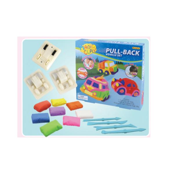 Plasticina Set de 3 Coches para Esculpir 8a+