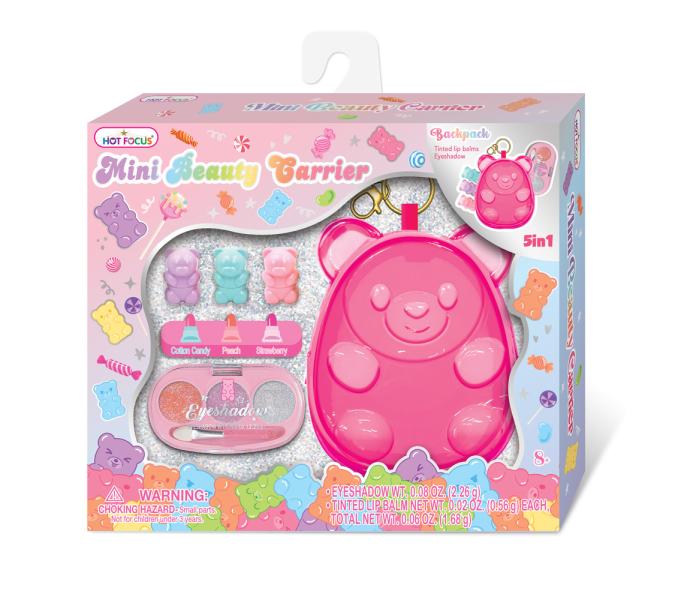 Mini Bolsito de Cosméticos 5en1 de Osos de Gomitas 8a+