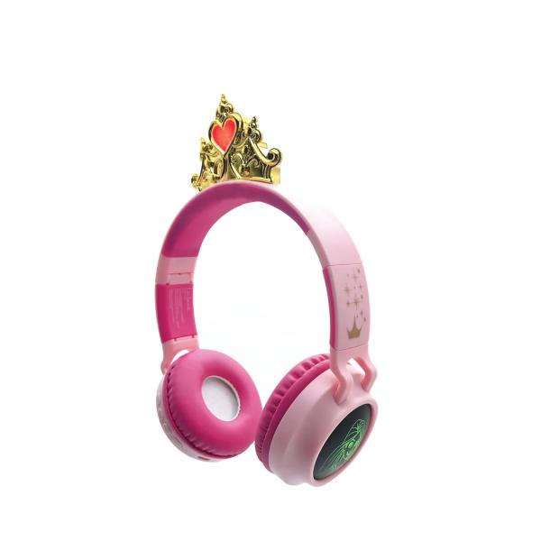 Audifonos Bluetooth con luces de Princesa Disney 4a+(100975)
