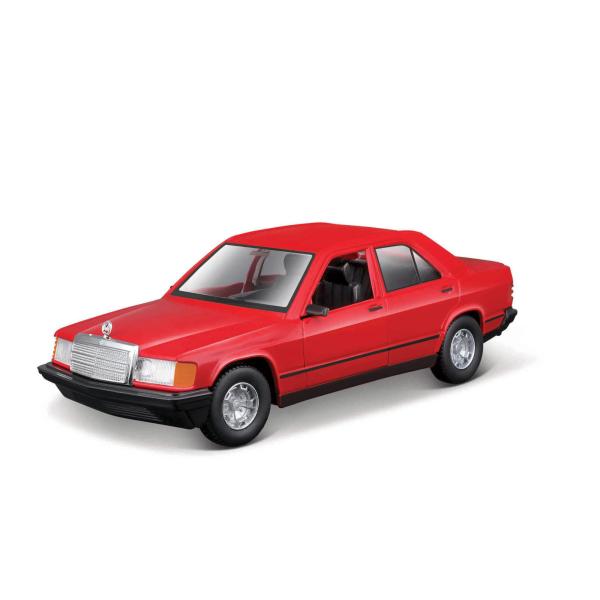 Carro Mercedes-Benz 190E (1987) Rojo 1:24 3a+(015283)