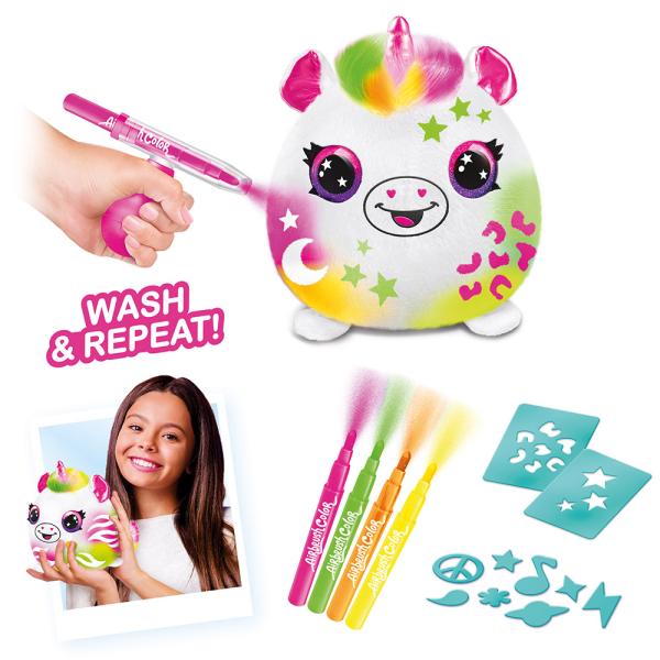 Peluche con Aerógrafo Lavable 15cm  Surt/3  6a+