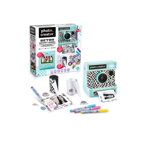 Cámara Instantánea Retro Digital con Accesorios 8a+