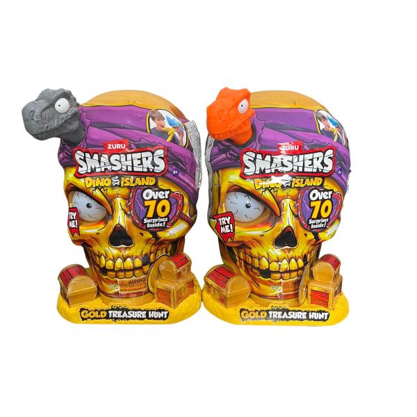Smashers Dino Island Busqueda del Tesoro Dorado Surt/2