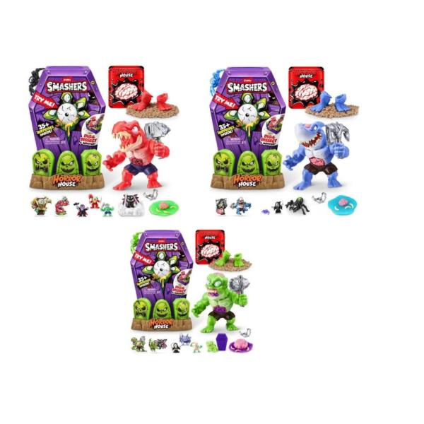 Smashers Casa del Terror Figuras Zombie Surt/3 3a+