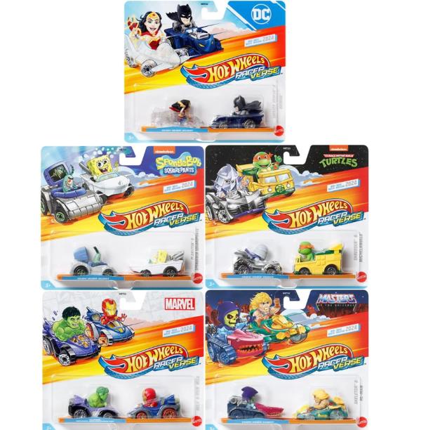 Hot Wheels Racerverse Set/2  Autos de Series Surt/4 3a+