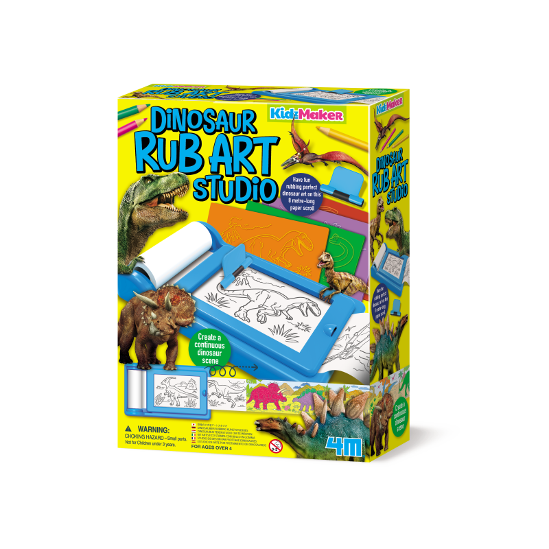 Kidz Maker Estudio de Arte Plasmar Dinosaurios 4a+