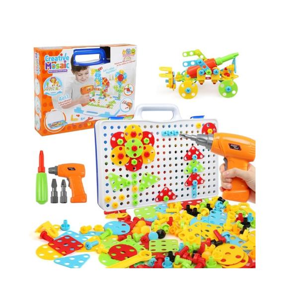 Rompecabezas de Mosaico Craativo de Mosaico 4en1 237Pzs 3a+ (452694)