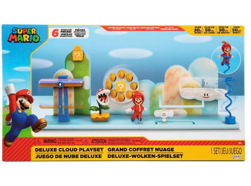 Juego de Nube de Lujo Super Mario 6pzs 3a+(40201)