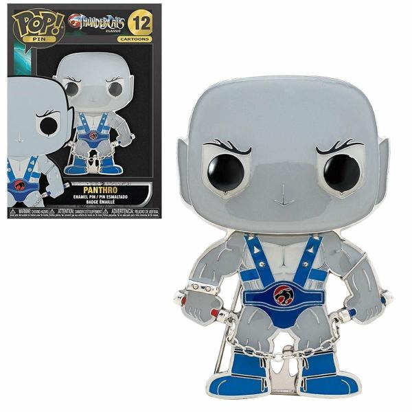 Figura 2D Funko Pop! Pin ThunderCats (12) Panthro 6a+