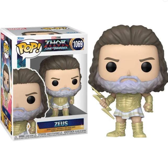 Figura Funko Pop! Marvel Thor Love and Thunder (1069) Zeus 3a+