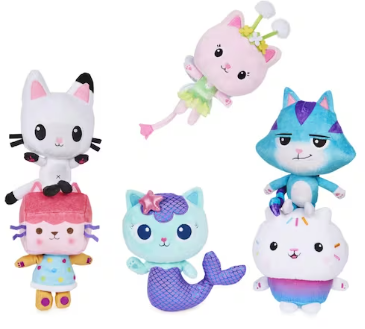 Peluche Gabby's DollHouse Surt/7 Disp/9 3a+(venta individual)
