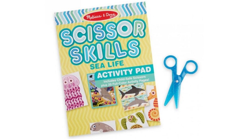 Cuaderno de Actividades de Habilidades de uso de las Tijeras de Vida Marina 4a+