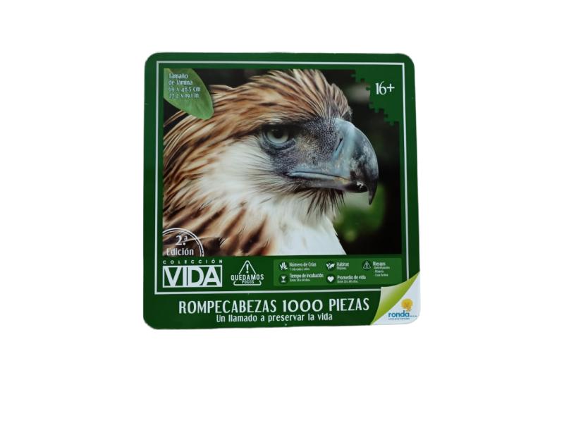 Rompecabezas 1000 Pzs Colección Vida Aguila 16a+