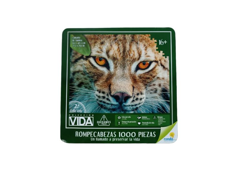 Rompecabezas 1000 Pzs Colección Vida Felinos 16a+