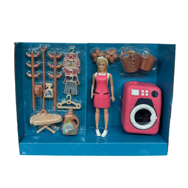 Muñeca Con Accesorios De Lavanderia 3A+ (455176)