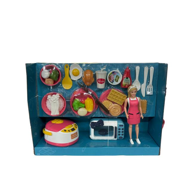 Accesorios De Cocina Con Muñeca 3A+(455183)