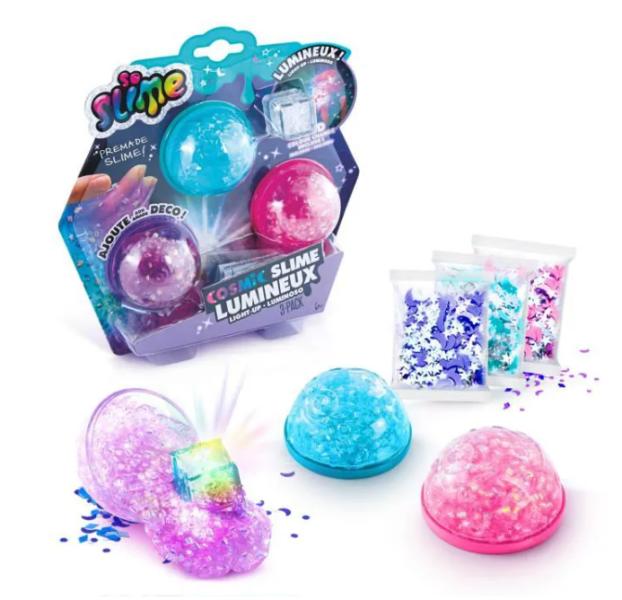 Slime Luminoso para Decorar Set/3  6a+