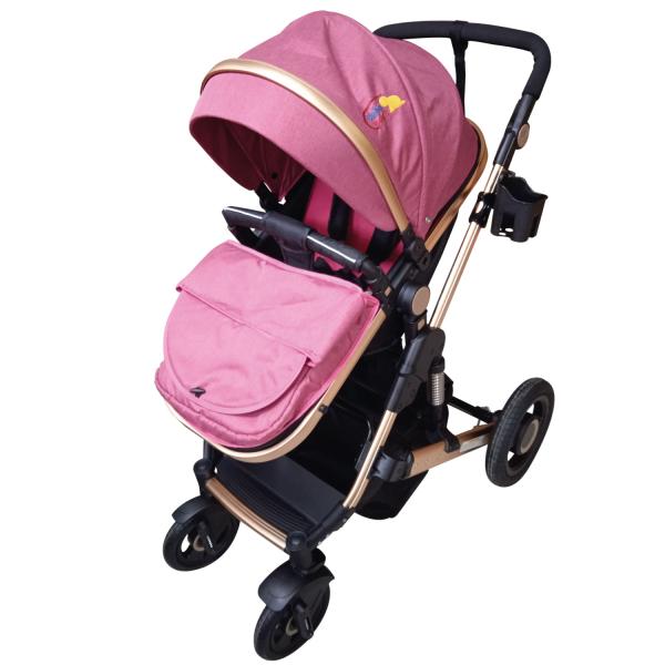 Coche para Bebé Rosado 0m+(447553)