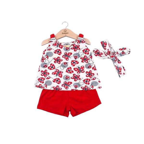 Vestido + Braga + Cinta de Mariposas 3m (632981)