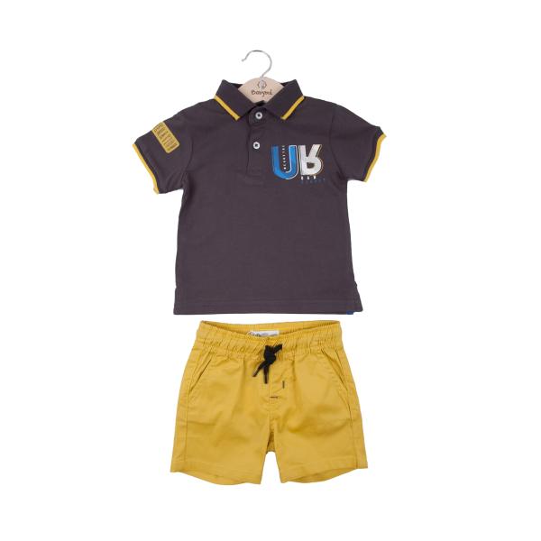 Conjunto de 2 Piezas Negro C/ Verde Niño 18m (626881)