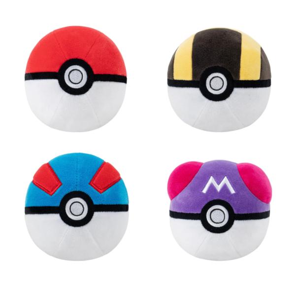 Peluches Pokebola Displ/6 Surt/6 2a+