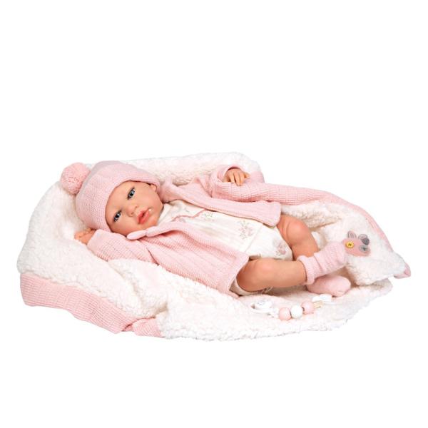 Bebé Reborn Arias  40cm Marta Rosa C/Manta 6a+