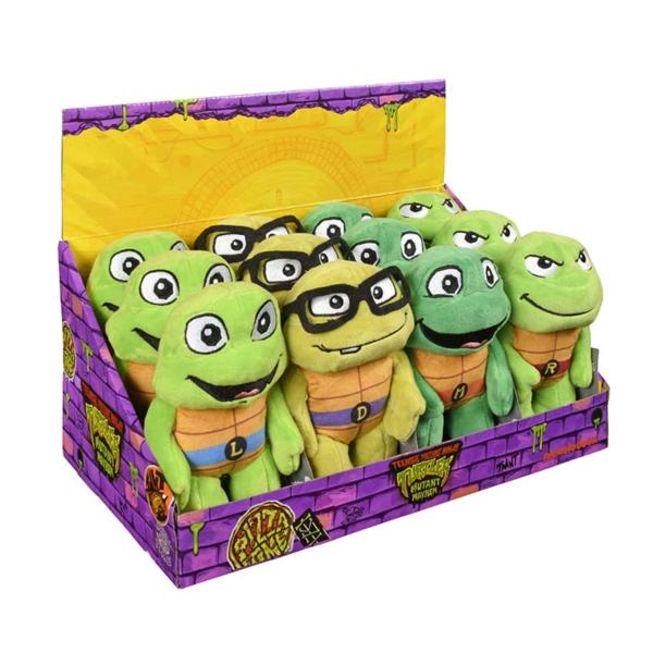 Peluches de las Tortugas Ninja Displ/12 Surt/4 4a+