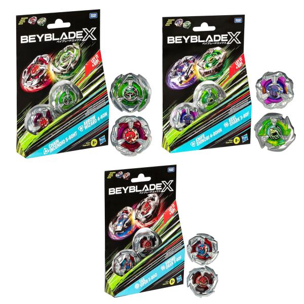 Trompos Blayblade X Set/2 Surt/3 8a+