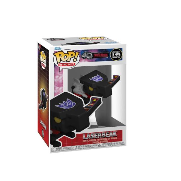 Figura Funko Pop! Transformers 40 Años (135) Laserbeak 3a+