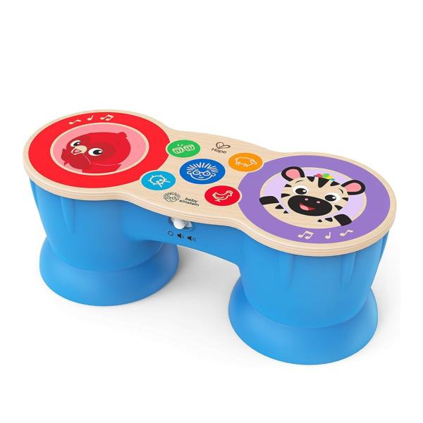 Tambor Toque Mágico de Madera 6-36m+