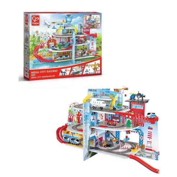 Mega Ciudad de Madera de 3 Niveles 3a+.