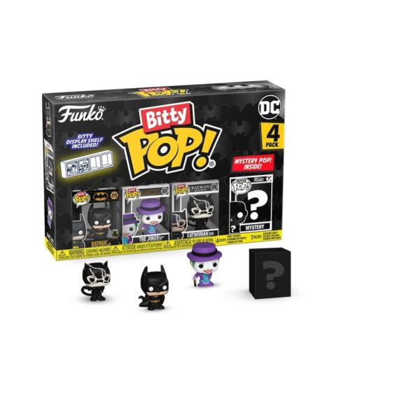 Set/4 Figura Funko Pop! Bitty Justice League 85th- Batman 3a+