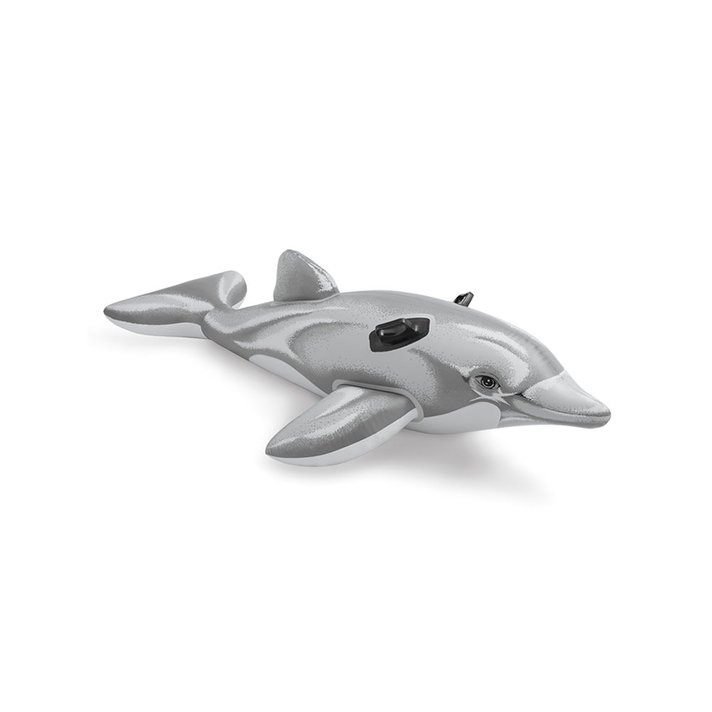 Flotador Delfín Inflable 1.75m x 66cm 3a+