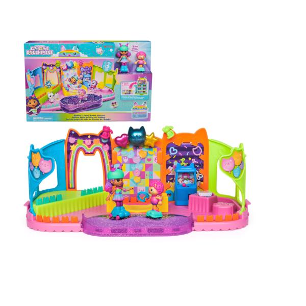 Salon de Fiestas de la Casa de Muñeca de Gabby's 3a+