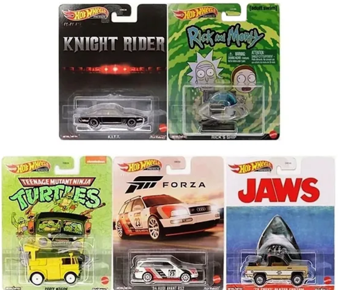 Hot Wheels - Carro   Series Clásicas de T.V. Surt/5  3a+
