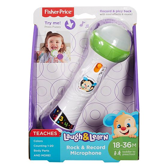 Fisher-Price Micrófono Graba y Canta 18-36 m