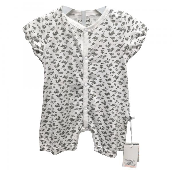 Mameluco Flores Niña C/Caja 18m