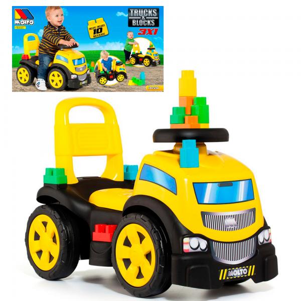 Camión Montable con Bloques 10pzs 3en1 1a+