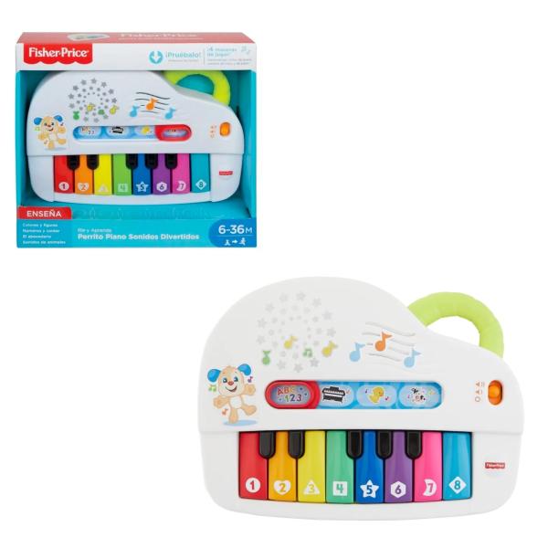Fisher-Price Perrito Piano Sonidos Divertidos 6-36m