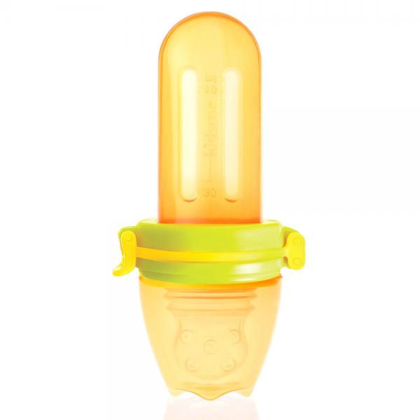 Dispensador-Exprimidor de Alimentos 30ml Anaranjado 4m+