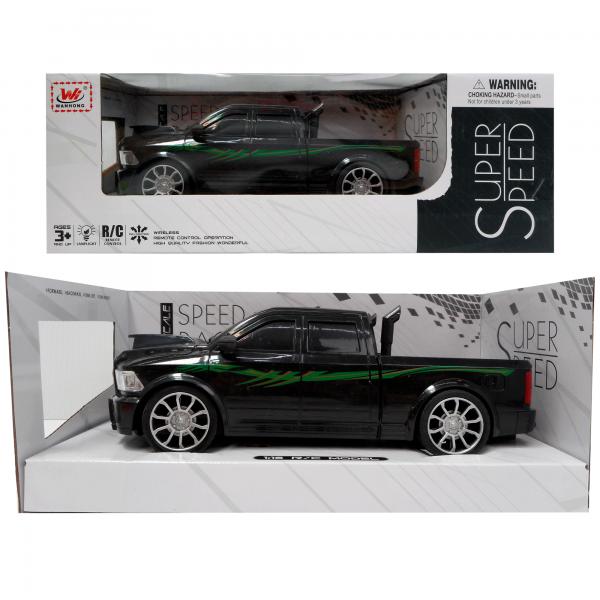 Carro Súper Speed Pickup R/C Surt/2 (Rojo-Negro) 3a+(432191)