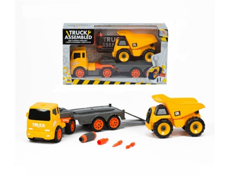 Vehículo de Construcción y Camión Transportador Armable 3a+(436397)