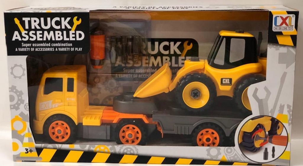 Vehículo de Construcción y Camión Transportador Armable 3a+(436380)