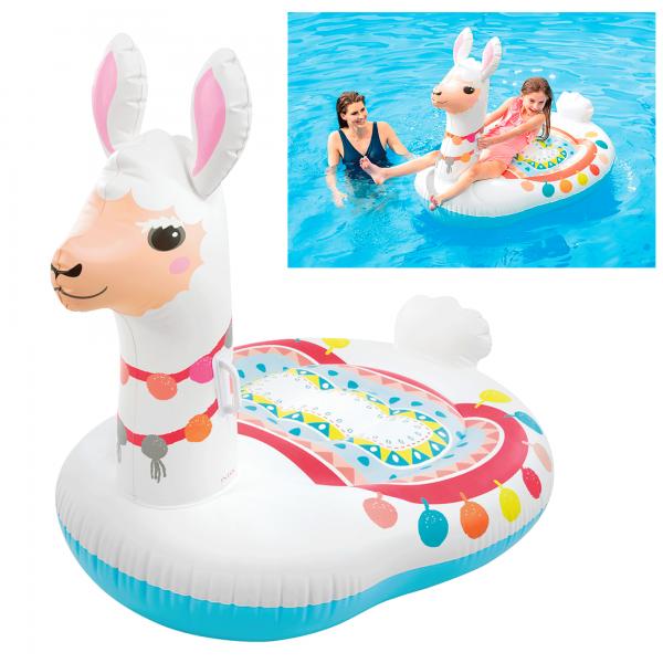 Mega Llama Inflable para Piscina / 201x147x173cm